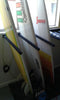 Surfboard [or SUP] Wall Rack - Quad Vertical STEEL by Curve