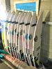 Surfboard [or SUP] Wall Rack - Quad Vertical STEEL by Curve